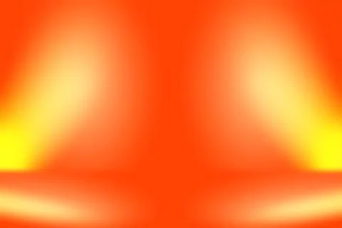 Abstract smooth Orange background layout design,studio,room, web template Stock Illustration