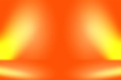 Abstract smooth Orange background layout design,studio,room, web template Stock Illustration