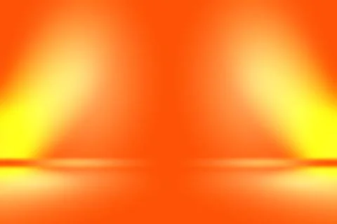 Abstract smooth Orange background layout design,studio,room, web template Stock Illustration