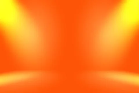 Abstract smooth Orange background layout design,studio,room, web template Stock Illustration