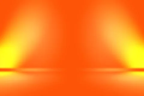 Abstract smooth Orange background layout design,studio,room, web template Illustrazione stock