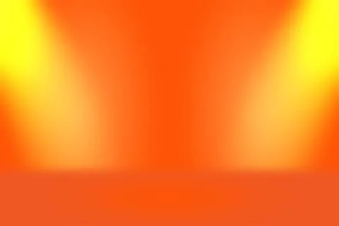 Abstract smooth Orange background layout design,studio,room, web template Stock Illustration