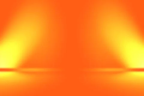 Abstract smooth Orange background layout design,studio,room, web template イラスト素材