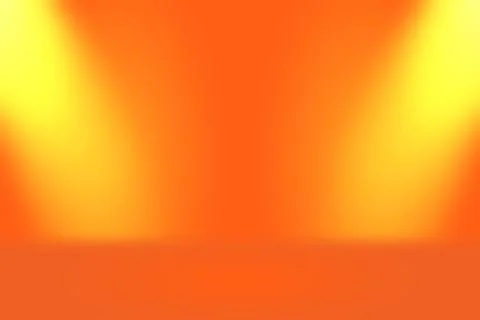 Abstract smooth Orange background layout design,studio,room, web template Stock Illustration