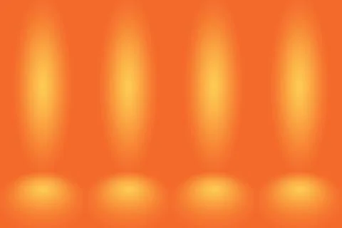 Abstract Smooth Orange background layout design,studio,room, web template Stock Illustration