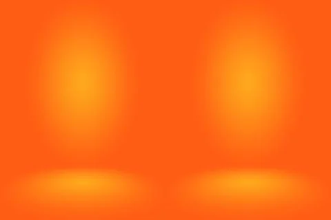 Abstract Smooth Orange background layout design,studio,room, web template Stock Illustration