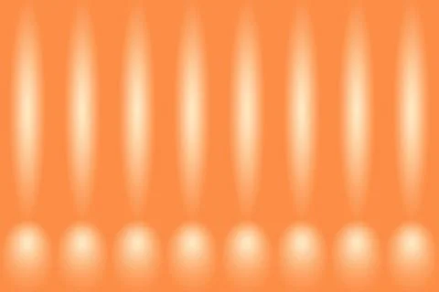Abstract Smooth Orange background layout design,studio,room, web template Illustrazione stock