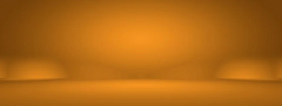 Abstract Smooth Orange background layout design,studio,room, web template Illustrazione stock