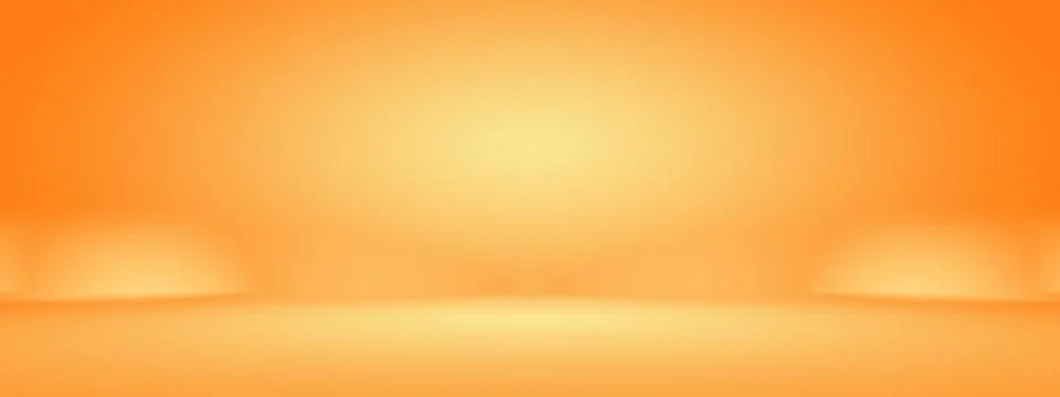 Abstract Smooth Orange background layout design,studio,room, web template Illustrazione stock