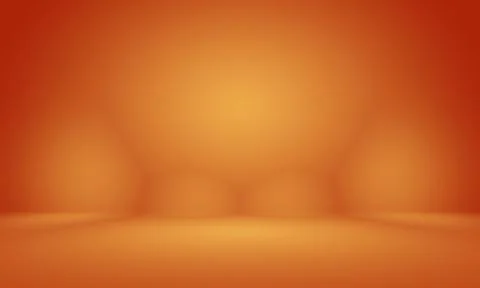 Abstract Smooth Orange background layout design,studio,room, web template Stock Illustration