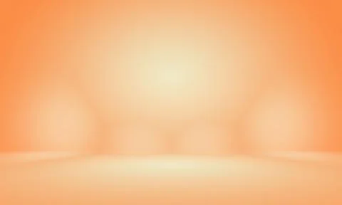 Abstract Smooth Orange background layout design,studio,room, web template Stock Illustration