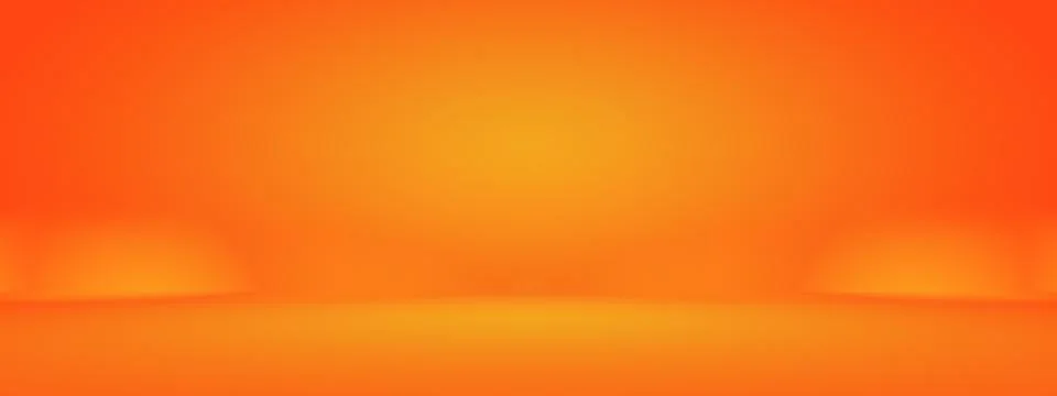 Abstract Smooth Orange background layout design,studio,room, web template Stock Illustration
