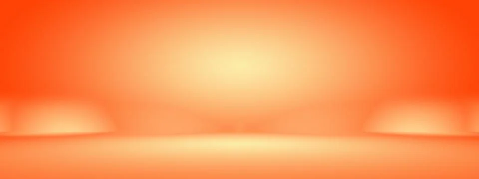 Abstract Smooth Orange background layout design,studio,room, web template Stock Illustration