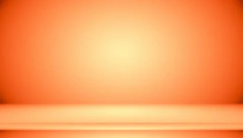 Abstract Smooth Orange background layout design,studio,room, web template ... Stock Photos