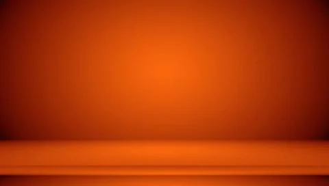 Abstract Smooth Orange background layout design,studio,room, web template ... Stock Photos