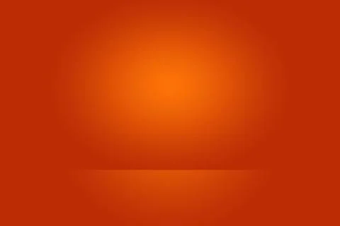 Abstract Smooth Orange background layout design,studio,room, web template ... Stock Photos