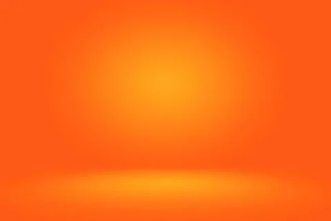 Abstract Smooth Orange background layout design,studio,room, web template ... Stock Photos