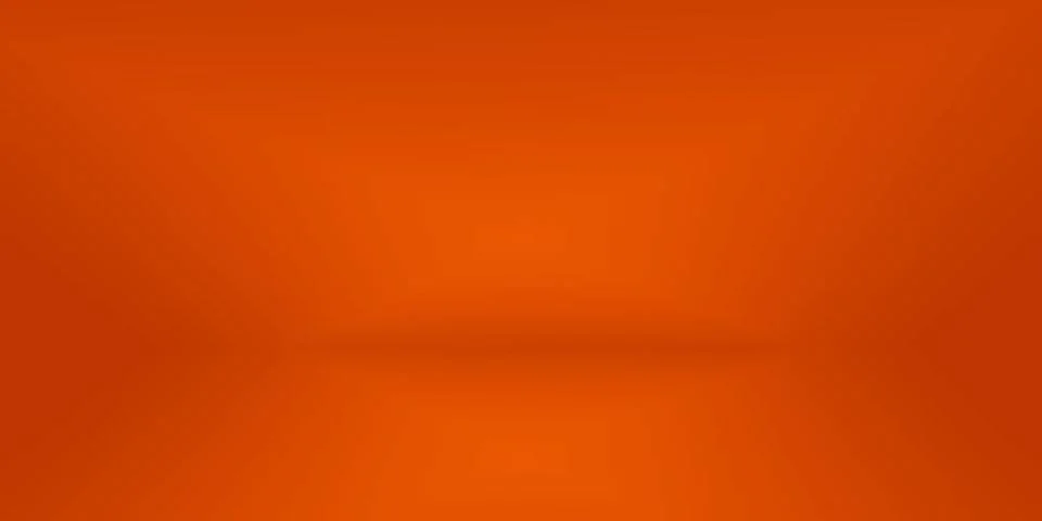 Abstract smooth Orange background layout design,studio,room, web template ... Stock Photos