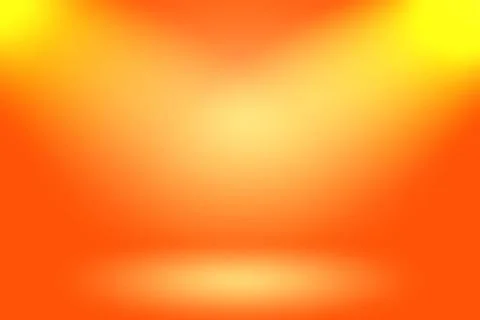 Abstract smooth Orange background layout design,studio,room, web template ... Stock Photos