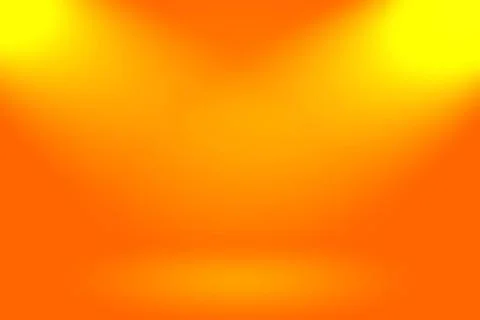 Abstract smooth Orange background layout design,studio,room, web template ... Stock Photos