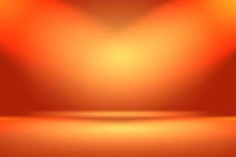 Abstract smooth Orange background layout design,studio,room, web template ... Stock Photos