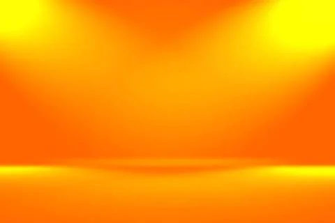 Abstract smooth Orange background layout design,studio,room, web template ... Stock Photos