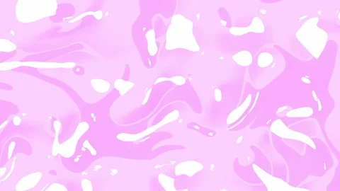 Abstract smooth pink liquid motion background. Animation seamless loop.  Video stock 227975879