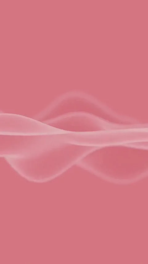 Abstract smooth pink waves moving slowly on the screen Vídeo Stock 334183902