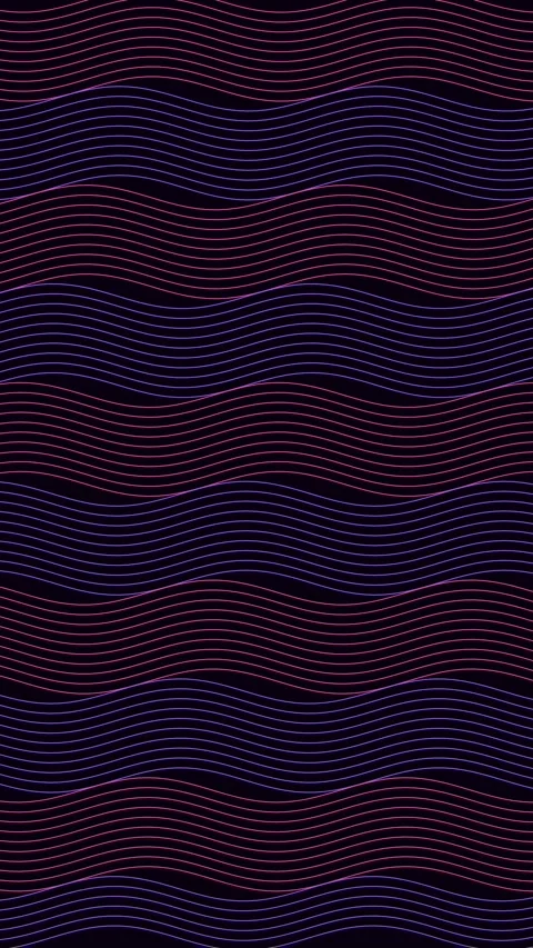 Abstract smooth purple and dark background wave pattern seamless loop video Stock Footage 342523613