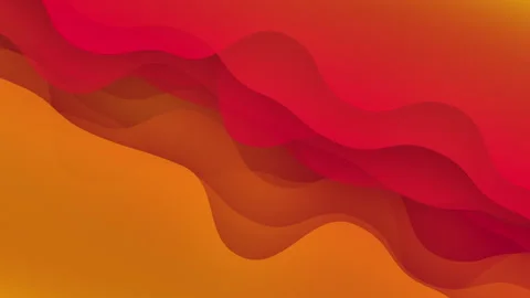 Abstract smooth slow duotone background Stock Footage 149862435