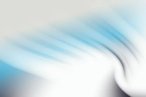 Abstract Smooth Soft Waves Background with Blue and White Motion Gradient Stock Illustration