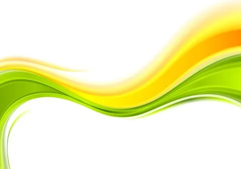 Abstract smooth vector wavy background Abstract smooth blue background. Ve... 写真素材