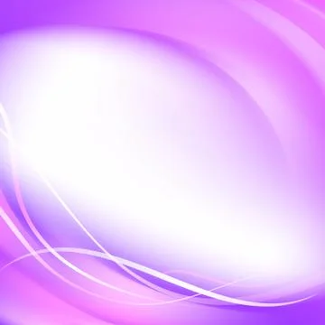 Abstract smooth violet lines. Illustrazione stock