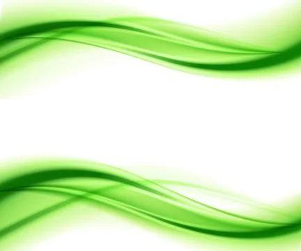 Abstract smooth wave motion illustration Stock Illustration