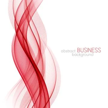 Abstract smooth wave motion illustration Illustrazione stock