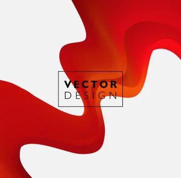 Abstract smooth wave motion illustration Stock Illustration