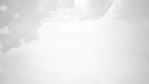 Abstract smooth white interior of the future. Night view from the backlight. Stock Footage 83068967