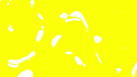 Abstract smooth yellow liquid motion background. Animation seamless loop.  動画素材 227975865
