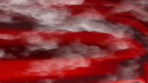 Abstract Smudge Red and White Fluid Texture Dark Background Art	 Stock Footage 319794359