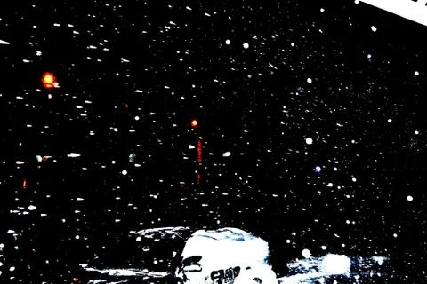 Abstract Snow Blizzard Stock Photos