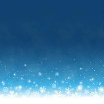 Abstract snow flakes background Illustrazione stock