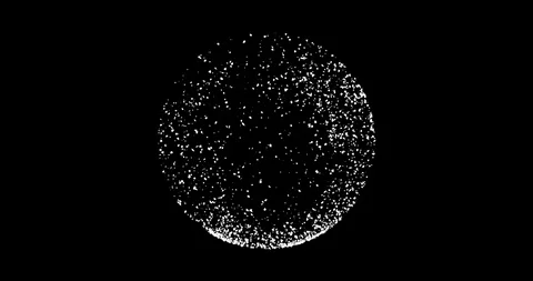 Abstract Snow Globe White Stock Footage 108203547