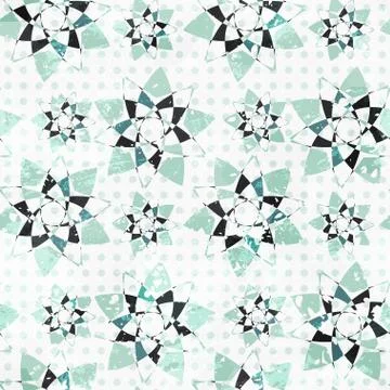 Abstract snow seamless Stock Illustration