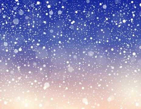 Abstract snow theme background - eps10 vector illustration. Stock-Illustration