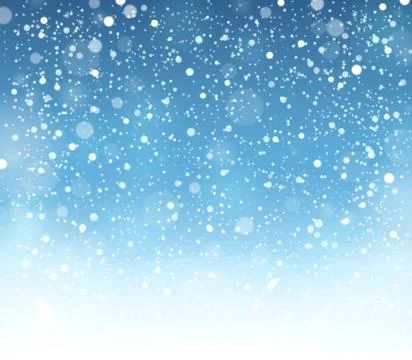 Abstract snow theme background - eps10 vector illustration. Stock Illustration