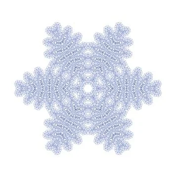 Abstract snowflake Abstract shape in the form of snowflake Copyright: xZoo... Stock Photos