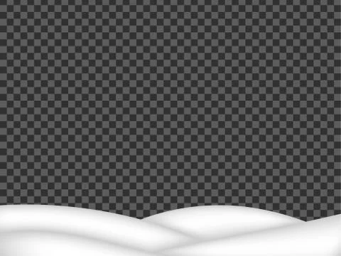 Abstract snowflake background. Fall of snow with snowdrift Stock Illustration