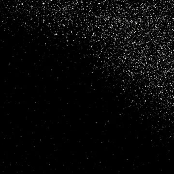 Abstract snowflake background. Fall of snow with snowdrift Stock Illustration