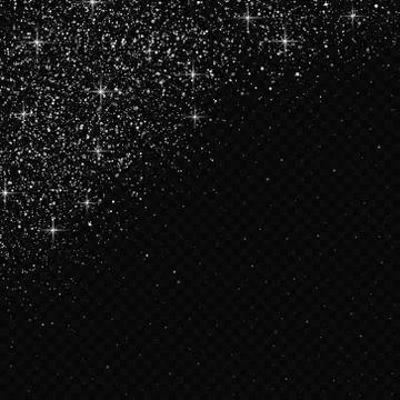 Abstract snowflake background. Fall of snow with snowdrift 库存插图