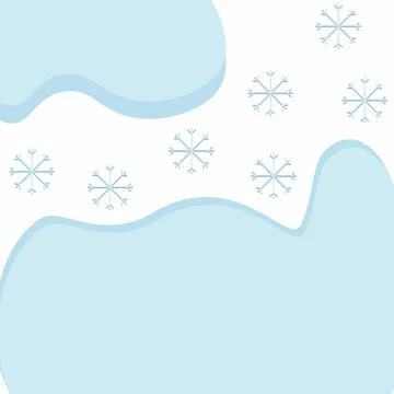 Abstract snowflake background texture with abstract spots in paper card style in Stock Illustration